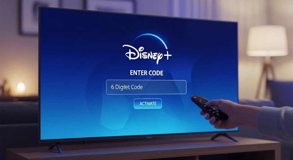 Disney Plus Enter Code