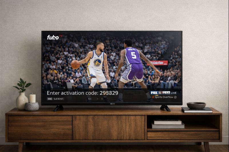 Fubo TV stream loaded successfully