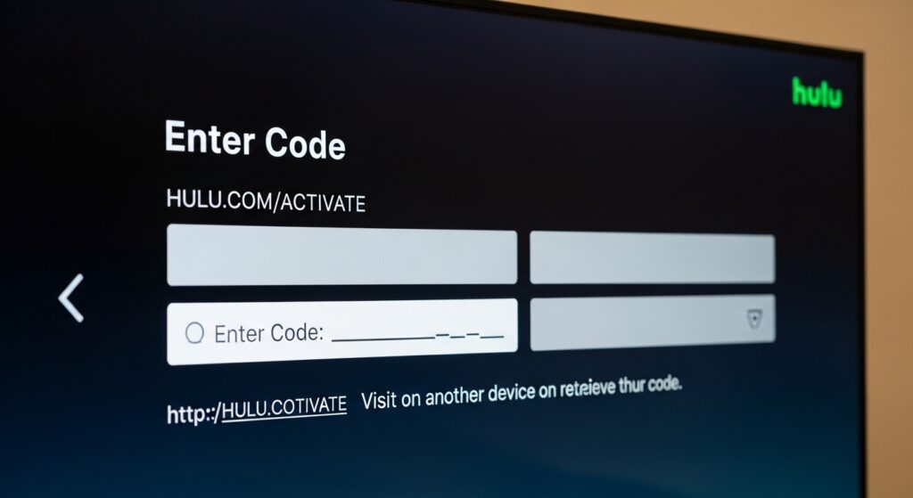 Hulu Enter Code Activate