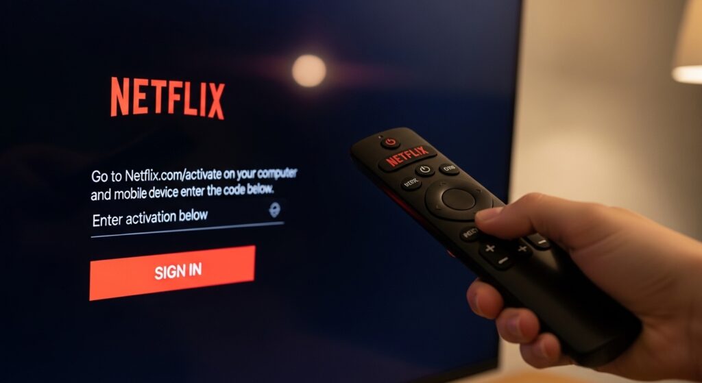 How to Activate Netflix on Smart TV
