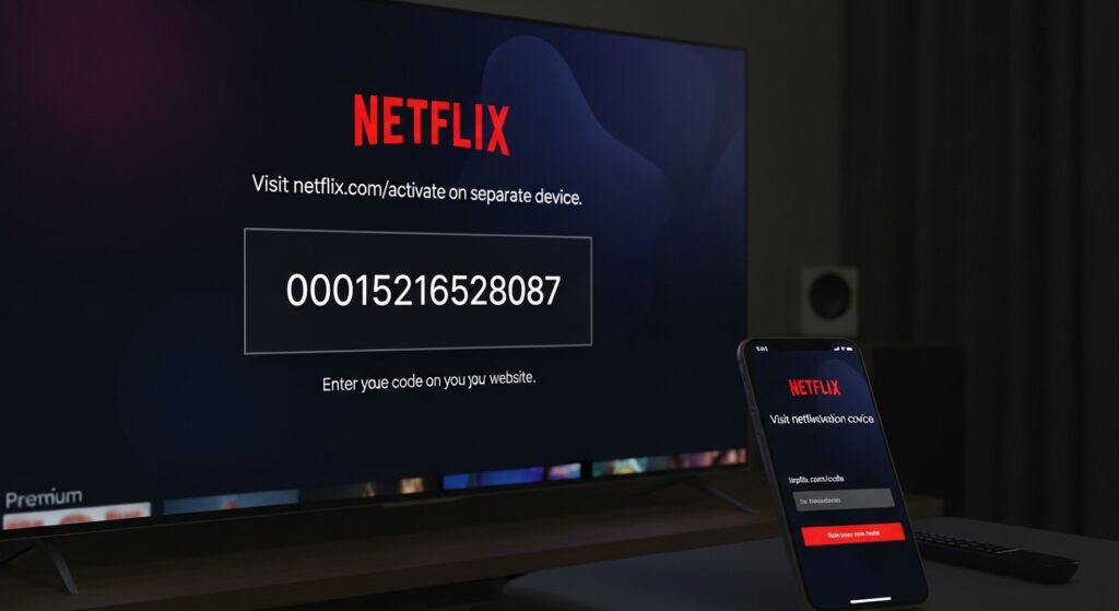 Netflix TV Activate Enter Code