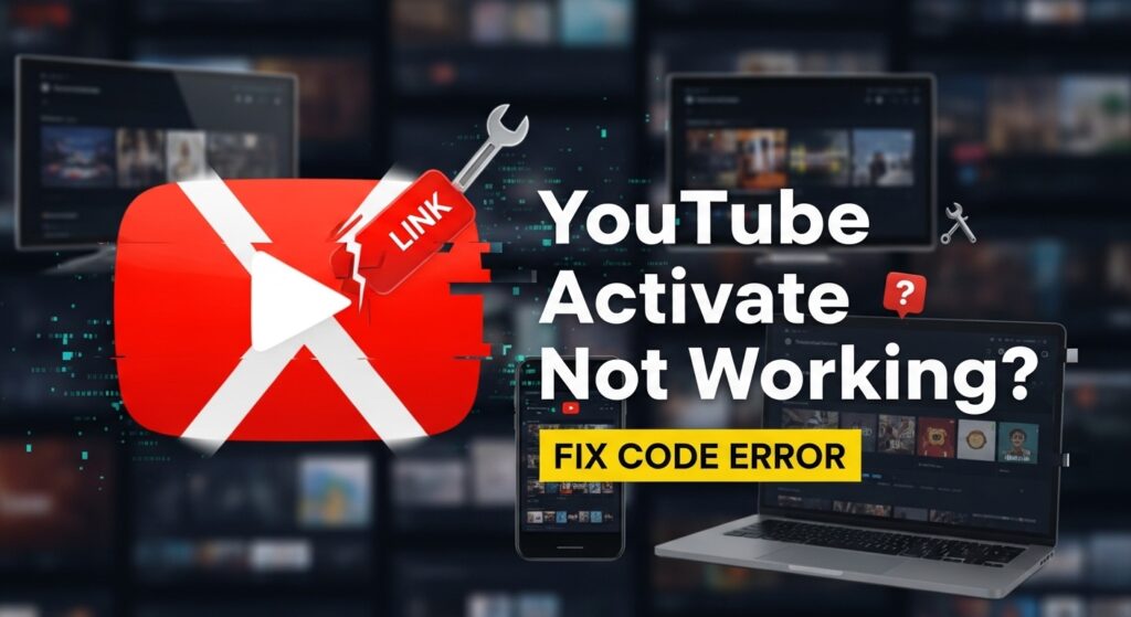 YouTube Activate Not Working